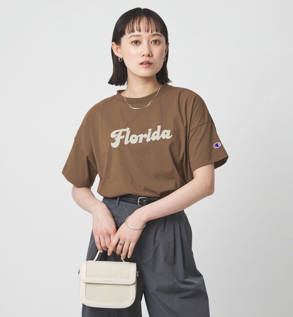 UNITED ARROWS green label relaxing「【別注】＜Champion＞サマー Tシャツ UVカット」|Tシャツ・カットソー|