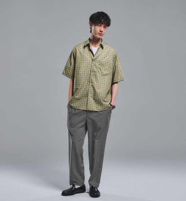 UNITED ARROWS green label relaxing「ALFONS MUCHA ジャストルーズ 半袖 シャツ」|シャツ・ブラウス|