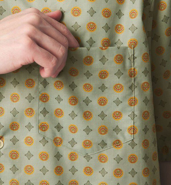 UNITED ARROWS green label relaxing「ALFONS MUCHA ジャストルーズ 半袖 シャツ」|シャツ・ブラウス|