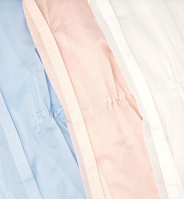 UNITED ARROWS green label relaxing「【結論シリーズ】ギャザーハイウエストブラウス［size SHORTあり］」|シャツ・ブラウス|