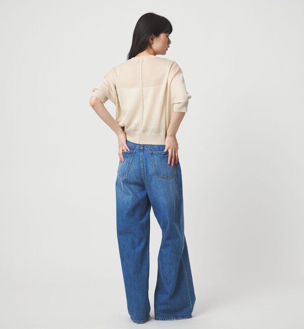 EMMEL REFINES「＜EMMEL REFINES＞EM シアー ショートスリーブ カーディガン」|カーディガン|