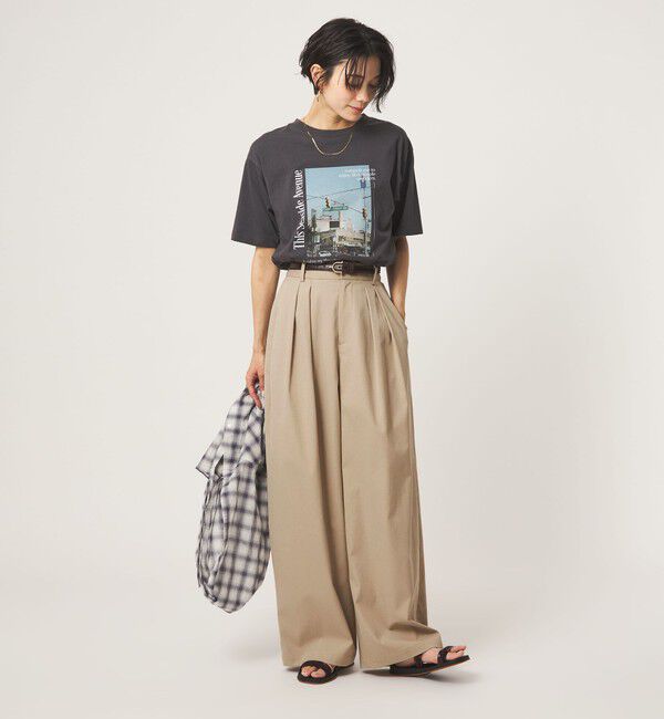 UNITED ARROWS green label relaxing「【WEB限定】＜at ease＞オルマイ スラックス」|スラックス|