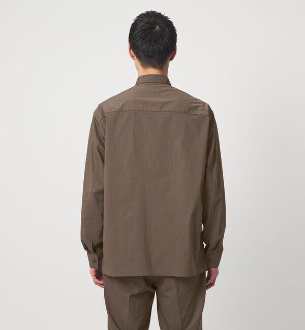 UNITED ARROWS green label relaxing「WONDER CLOTH ボックス シルエット 長袖 シャツ -ストレッチ・接触冷感・吸水速乾-」|シャツ・ブラウス|