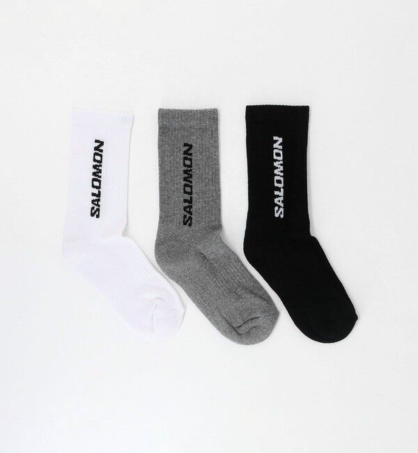 BEAUTY&YOUTH UNITED ARROWS「＜Salomon＞EVERYDAY CREW 3P ソックス」|ソックス|その他1