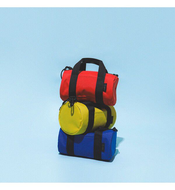 BEAMS「【別注】SML / ROLL BOSTON BAG」|ポーチ|ORANGE