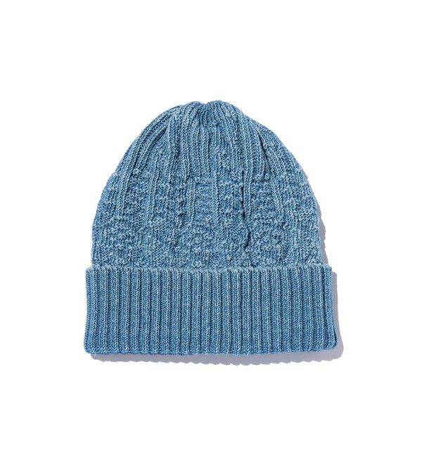 BEAMS PLUS「Watch Cap Patchwork Like Indigo」|その他|淡INDIGO