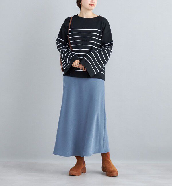 SHIPS for women「〈手洗い可能〉フィブリルサテン マーメイド スカート◇」|スカート|