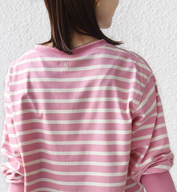 SHIPS for women「【SHIPS別注】TENNESSEE:〈洗濯機可能〉ワイド ボーダー TEE」|Tシャツ・カットソー|
