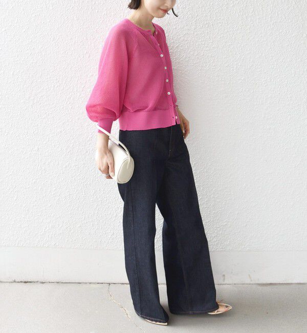 SHIPS for women「《予約》〈手洗い可能〉16G カーディガン」|カーディガン|