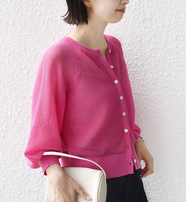 SHIPS for women「《予約》〈手洗い可能〉16G カーディガン」|カーディガン|