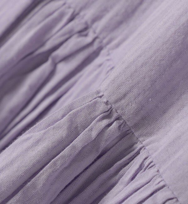 SHIPS for women「《予約》【SHIPS別注】Fanaka:〈手洗い可能〉ストライプ ドビー 羽織 ワンピース」|ワンピース|