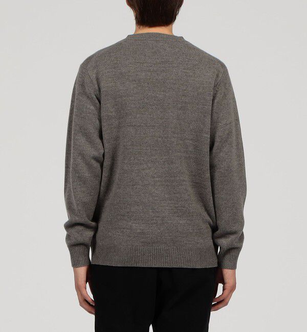 TOMORROWLAND MENS「TOMORROWLAND tricot スーパーファインラムウール クルーネックプルオーバー」|ニット・セーター|