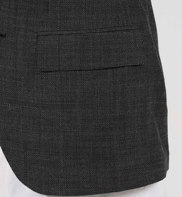 TOMORROWLAND MENS「コットンウール ホップサック シングルブレステッド2Bジャケット Di PRAY」|テーラードジャケット|