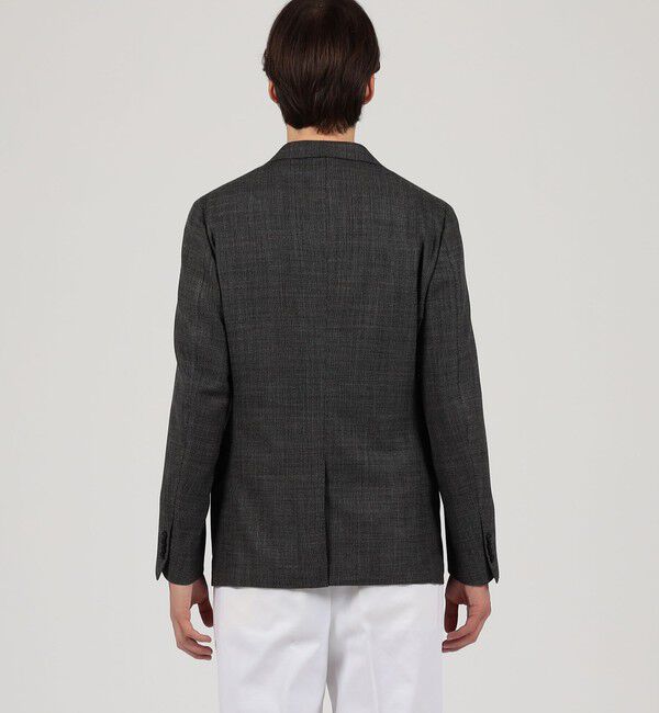 TOMORROWLAND MENS「コットンウール ホップサック シングルブレステッド2Bジャケット Di PRAY」|テーラードジャケット|