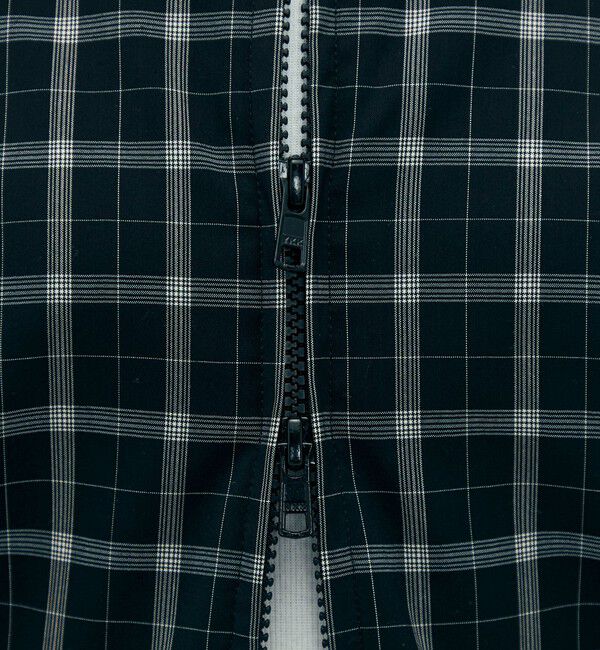 Edition「edition pourell Super 120'sトロチェック コットンカラーブルゾン」|ブルゾン・スタジャン|