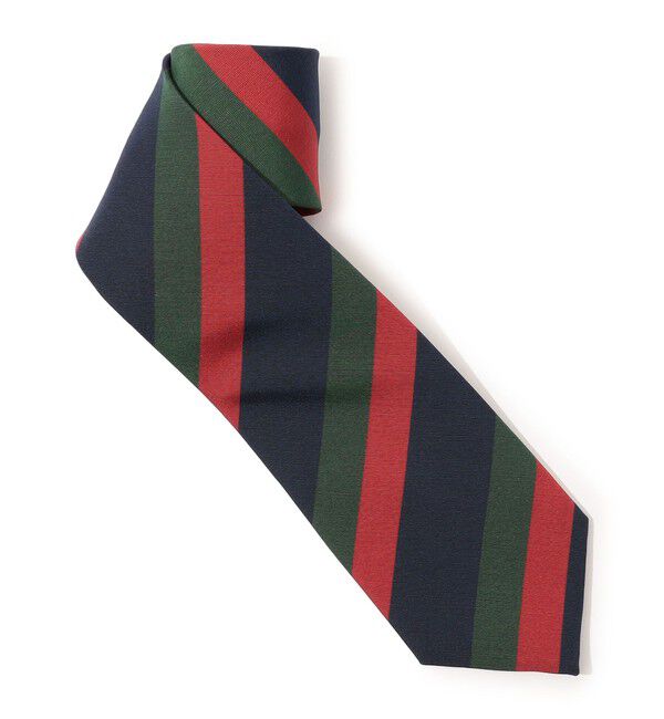 TOMORROWLAND GOODS「Atkinsons アイリッシュポプリン レジメンタルストライプネクタイ」|ネクタイ・蝶ネクタイ|