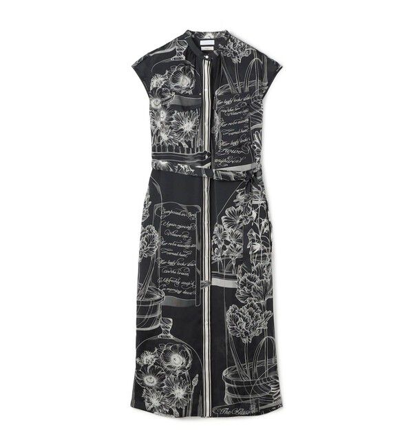 Ballsey「【別注】manipuri for Ballsey Glass dome Flower ワンピース」|ワンピース|18 ブラック系