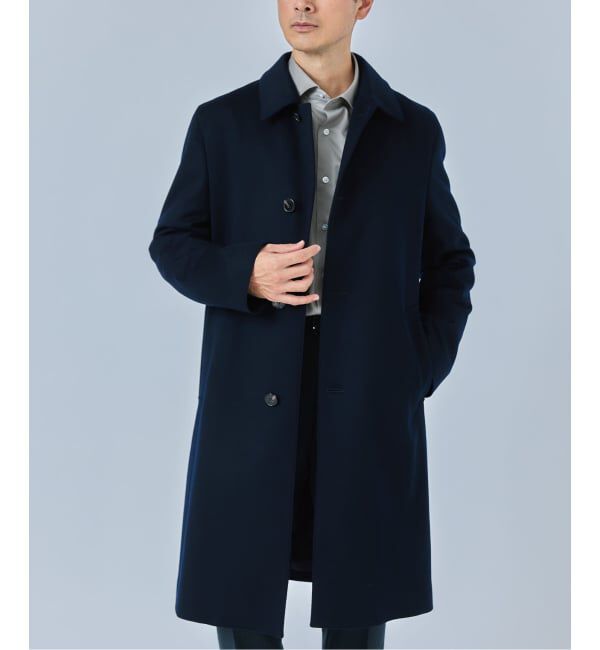 EDIFICE「MACKINTOSH(マッキントッシュ) 別注 DUNKELD/ダンケルド Loro Piana Fabric」|ステンカラーコート|