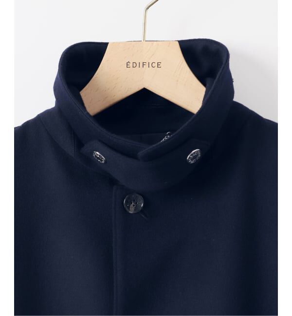 EDIFICE「MACKINTOSH(マッキントッシュ) 別注 DUNKELD/ダンケルド Loro Piana Fabric」|ステンカラーコート|