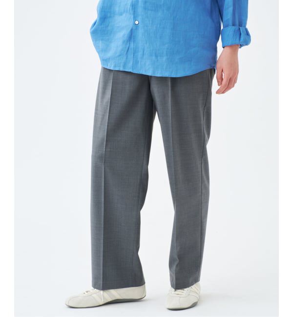 EDIFICE「Washable トロピカル イージーパンツ【セットアップ着用可】」|スラックス|