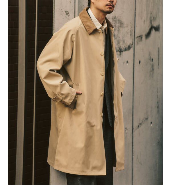 417 EDIFICE「【Windrisp】コート」|ステンカラーコート|