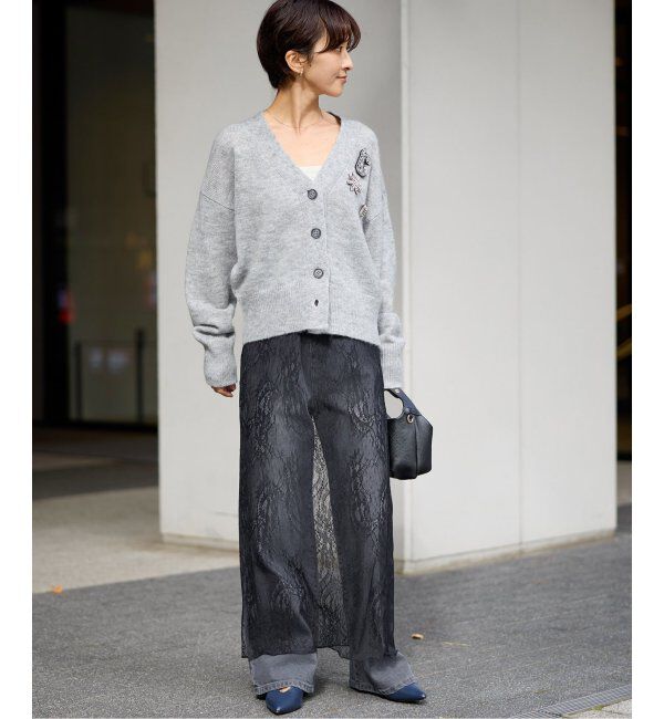 JOURNAL STANDARD relume「ラッセルストレッチレースナロースカート」|スカート|