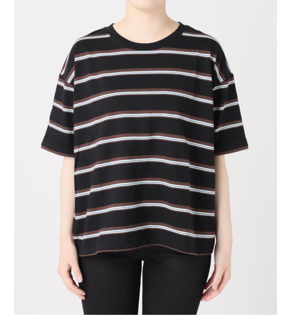 JOURNAL STANDARD「《追加》汗ジミ防止ボーダービッグT」|Tシャツ・カットソー|