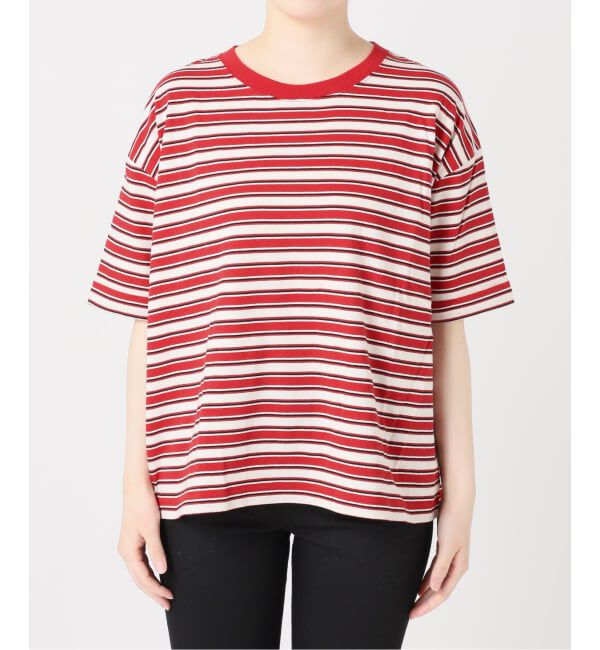 JOURNAL STANDARD「《追加》汗ジミ防止ボーダービッグT」|Tシャツ・カットソー|