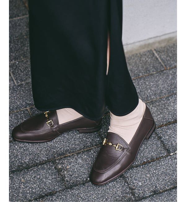  「《追加》レザービットバブーシュ」|ローファー|