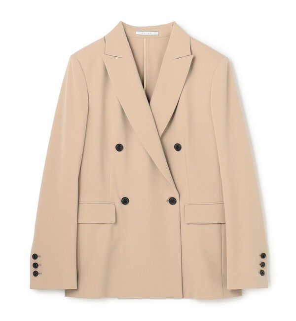BEIGE,「【セットアップ対応】SPHENE / ダブルブレストピークドラペルジャケット」|テーラードジャケット|