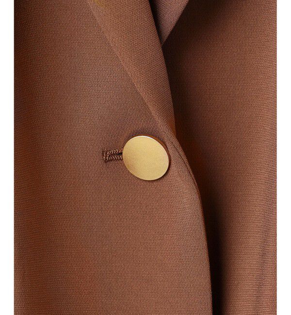 BEIGE,「【VERY NaVY掲載】GYPSUM / シルキータッチ ショールカラージャケット」|テーラードジャケット|