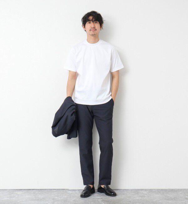 NOLLEY'S goodman「《ビジカジ対応》シルケットスムースドレスTシャツ 25SS」|Tシャツ・カットソー|