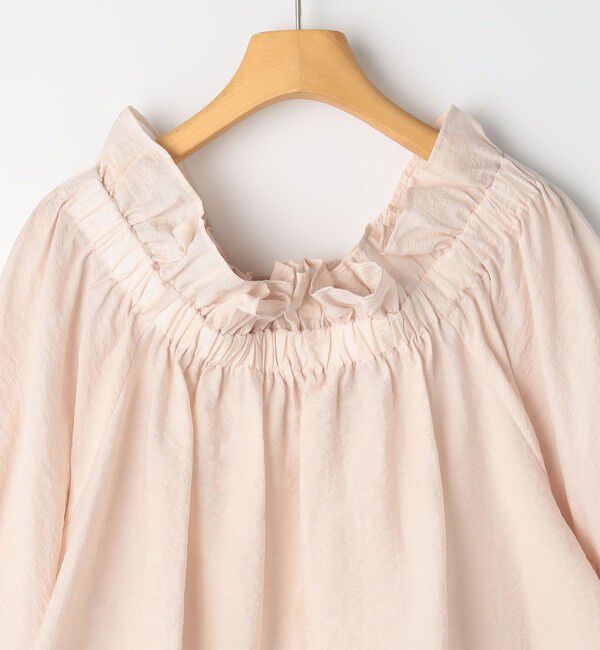 NOLLEY'S sophi「ウォッシャブルシアーシルクワッシャーオフショルブラウス」|シャツ・ブラウス|