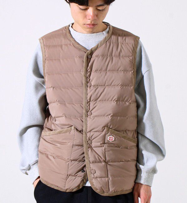 GLOSTER「【Vincent et Mireille】Stitchless down vest」|ダウンベスト・ベスト|