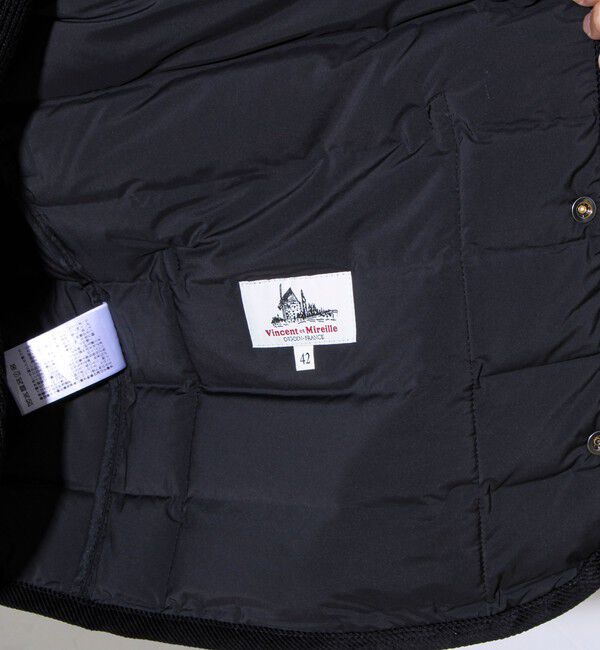 GLOSTER「【Vincent et Mireille】Stitchless down vest」|ダウンベスト・ベスト|