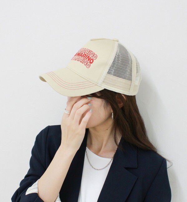 fredy emue「【CASSELINI/キャセリーニ】刺しゅうメッシュキャップ」|キャップ・キャスケット|