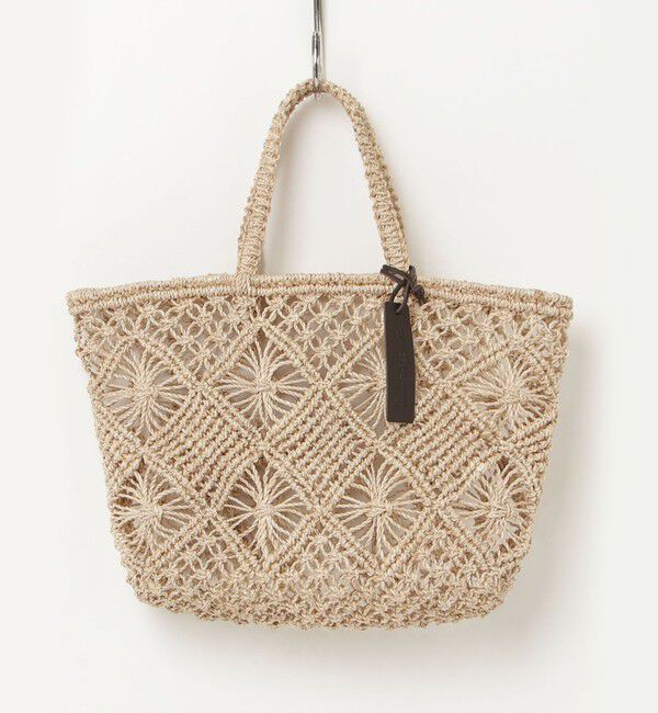 fredy emue「【BAGMATI/バグマティ】柄編みアバカトート」|トートバッグ|