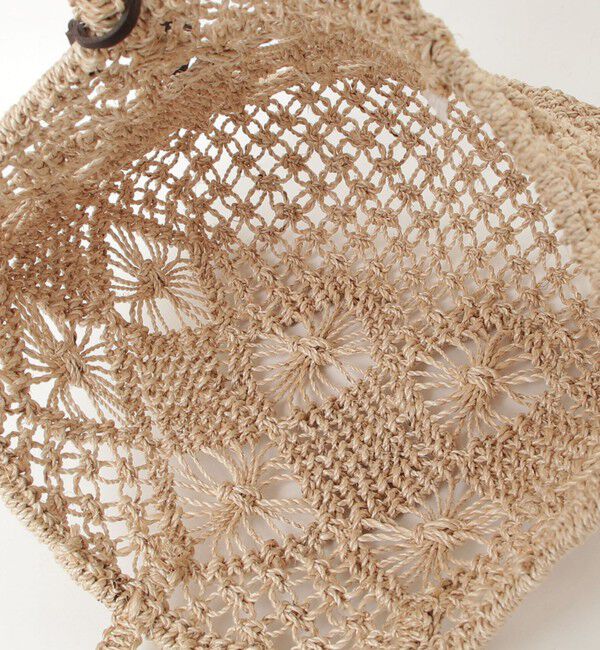 fredy emue「【BAGMATI/バグマティ】柄編みアバカトート」|トートバッグ|