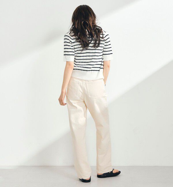 fredy emue「【毎年大人気！/完売必須】FR刺しゅうケーブル柄半袖カーディガン」|カーディガン|