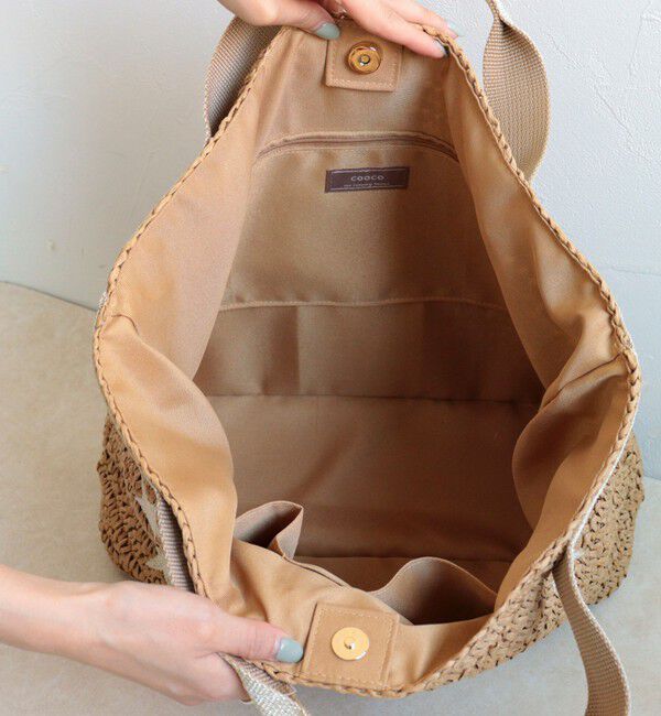 fredy emue「星刺しゅうペーパーバッグ」|トートバッグ|