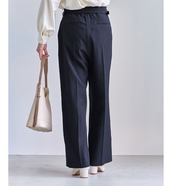 Rope&rsquo;Picnic「クリアツイルワイドパンツ/入卒式・セレモニー・セットアップ対応」|チノ|