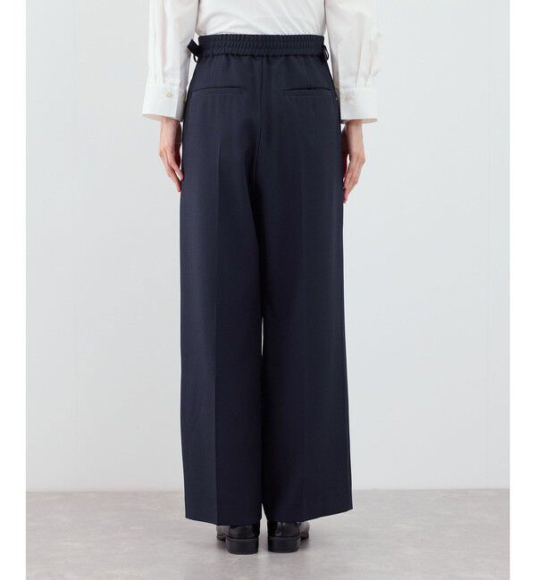 Rope&rsquo;Picnic「クリアツイルワイドパンツ/入卒式・セレモニー・セットアップ対応」|チノ|