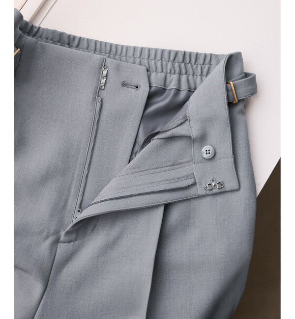 Rope&rsquo;Picnic「クリアツイルワイドパンツ/入卒式・セレモニー・セットアップ対応」|チノ|