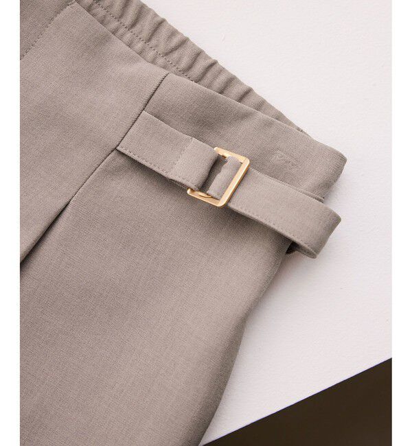 Rope&rsquo;Picnic「クリアツイルワイドパンツ/入卒式・セレモニー・セットアップ対応」|チノ|