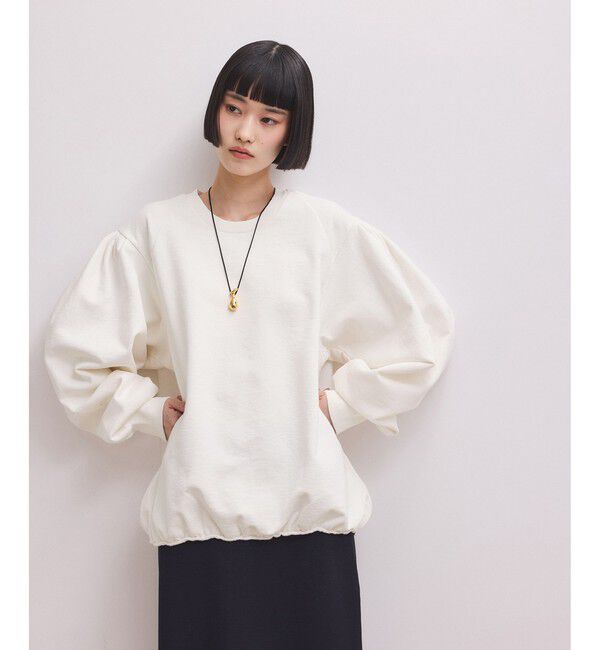 ADAM ET ROPE'「【WEB限定】ボリュームスリーブスウェット」|スウェット・ジャージ|