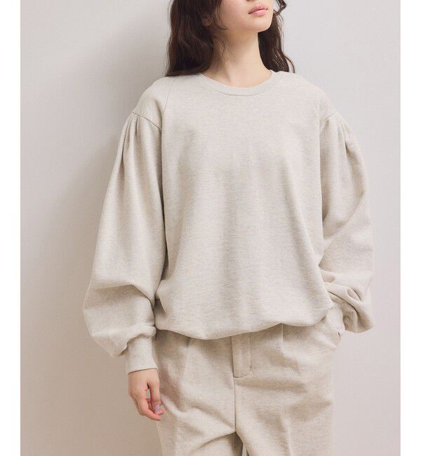 ADAM ET ROPE'「【WEB限定】ボリュームスリーブスウェット」|スウェット・ジャージ|