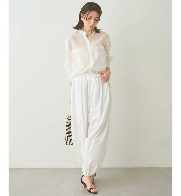  「オーガンジーシャツ」|シャツ・ブラウス|