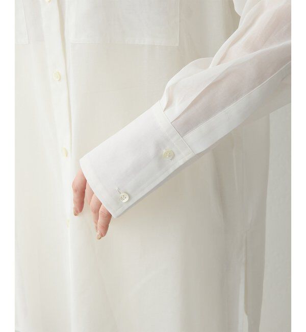  「オーガンジーシャツ」|シャツ・ブラウス|