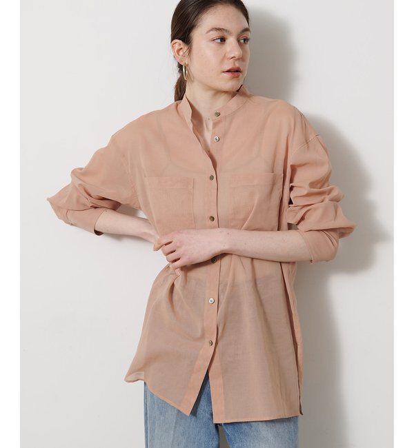  「オーガンジーシャツ」|シャツ・ブラウス|