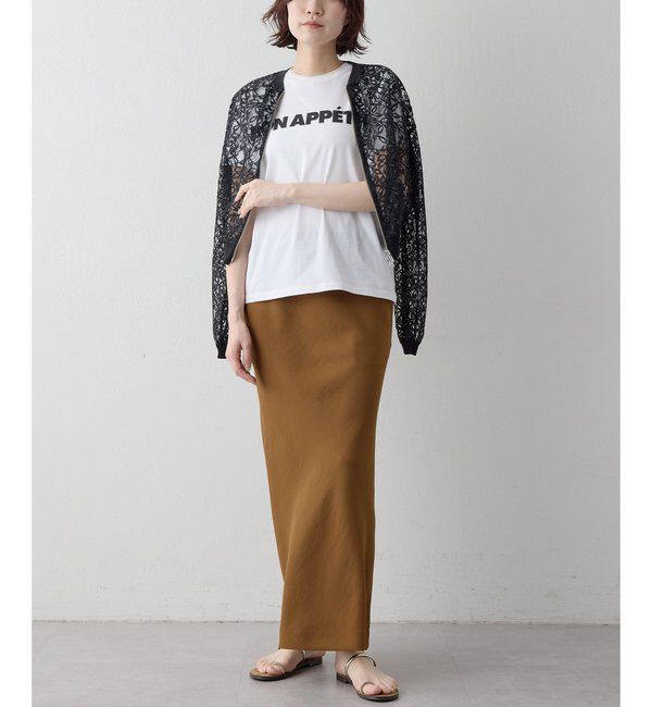  「【Drawing Numbers】レースブルゾン」|シャツ・ブラウス|